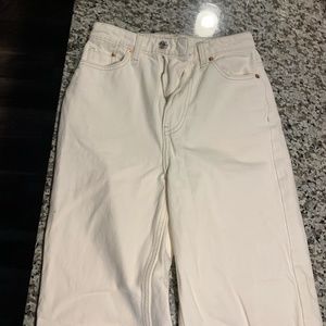 White H&M Jeans